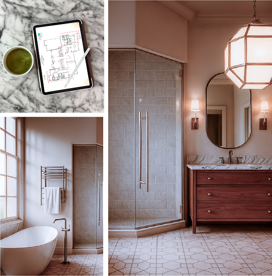 Entry Design Package - Maria Moods Studio | Remote Interior Designer